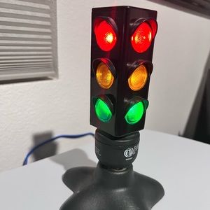 Traffic Signal Desk Lamp